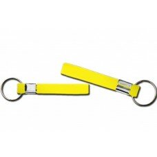 printed wristband key chain yellow 13mm